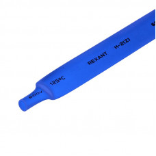 Трубка термоусаживаемая ТУТ нг 9,0/4,5мм, синяя, упаковка 50 шт. по 1м REXANT