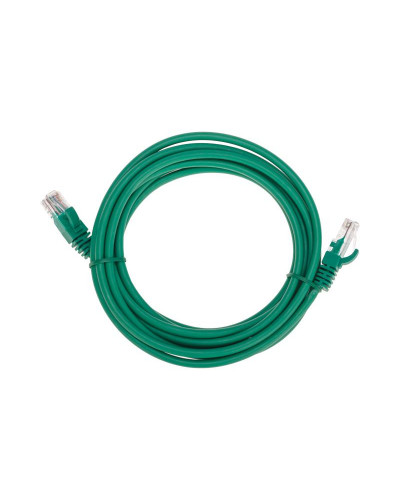 Патч-корд U/UTP, CAT 5e, RJ45-RJ45, 26AWG, LSZH, зеленый, 3м REXANT