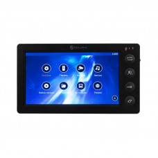 Цветной монитор  видеодомофона 7' формата AHD(1080P), с детектором движения, функцией фото- и видеозаписи. Цвет черный (модель AC-435)