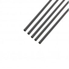 Трубка термоусаживаемая ТУТ нг 1,5/0,75мм, черная, упаковка 50 шт. по 1м REXANT