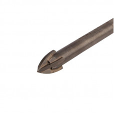 Сверло по стеклу и керамике10 мм, 4 грани, шестигранный хвостовик Kranz