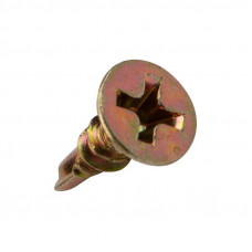 Саморез оконный сверло 3,9х13мм, желтый цинк, короб (500 шт/уп) KRANZ