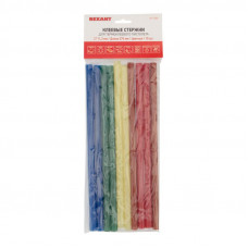 Стержни клеевые Ø11мм, 270мм, цветные (10 шт/уп), хедер REXANT