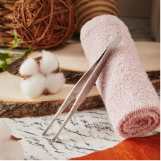 Пинцет прямой, рифленый 125мм (блистер) REXANT