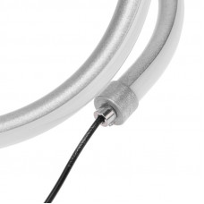 Светильник декоративный Spiral Uno, LED, 2Вт, 3000К, 5В, серебряный REXANT