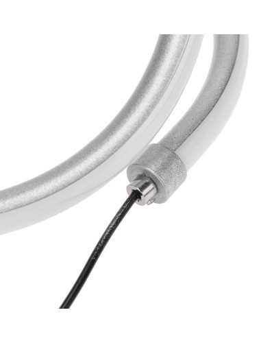 Светильник декоративный Spiral Uno, LED, 2Вт, 3000К, 5В, серебряный REXANT