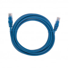 Патч-корд U/UTP, CAT 6, RJ45-RJ45, 26AWG, LSZH, синий, 3м REXANT