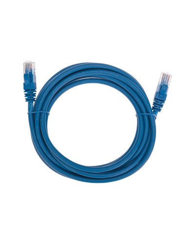 Патч-корд U/UTP, CAT 6, RJ45-RJ45, 26AWG, LSZH, синий, 3м REXANT