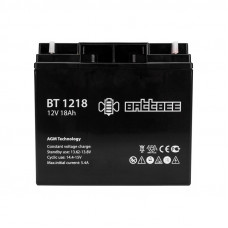 Аккумулятор свинцово-кислотный BT 1218, 12В, 18Ач, срок службы 3 года