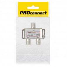 Делитель ТВх2 под F-разъем, 5-2500МГц СПУТНИК PROconnect