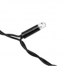 Гирлянда светодиодная Занавес 2х0,8м 160 LED ТЕПЛЫЙ БЕЛЫЙ черный ПВХ IP65 постоянное свечение 230В нужен блок 303-500 NEON-NIGHT