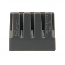 Экспресс-клемма с пастой СМК 773-308, 8-проводная до 2,5 мм², серая (50 шт/уп) REXANT