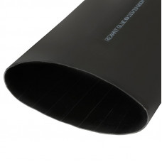 Трубка термоусаживаемая СТТК (6:1) клеевая 115,0/19,0мм, черная, упаковка 1 шт. по 1м REXANT