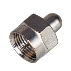 Разъем антенный, (штекер F - заглушка), 2 шт. REXANT