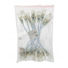 Коннектор для одностороннего гибкого неона 8х16 мм, провод каучук, длина 20 см NEON-NIGHT