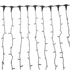 Гирлянда светодиодная Занавес 2х3м 760 LED СИНИЙ черный ПВХ IP54 постоянное свечение 230В блок в комплекте NEON-NIGHT