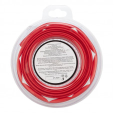 Трубка термоусаживаемая ТУТ нг 5,0/2,5мм, красная, ролик 2,44м REXANT