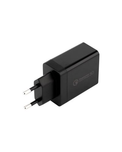 Сетевое зарядное устройство-переходник REXANT 3xUSB адаптер, 30W черное