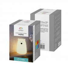 Силиконовый ночник Медведь