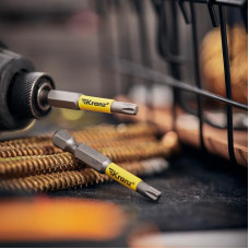 Бита для шуруповерта Torx T25х50 мм (2 шт./уп.) Kranz