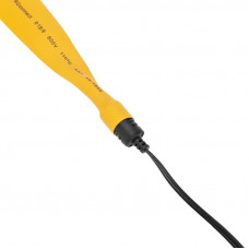 Трубка термоусаживаемая ТУТ 18,0/9,0мм, желтая, упаковка 50 шт. по 1м, PROconnect