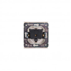 Розетка STRONG 1-ая с/з с/у, со шторками и крышкой 16А жемчуг KRANZ