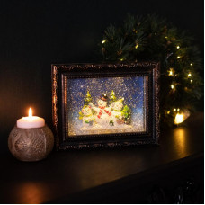 Декоративный светильник Картина с эффектом снегопада NEON-NIGHT