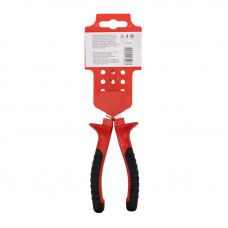 Тонкогубцы изогнутые 200мм никелированные, двухкомпонентные рукоятки REXANT