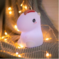 Силиконовый ночник Единорог USB с 3 режимами, RGB-свечение NEON-NIGHT