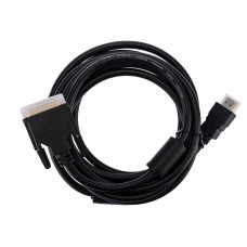 Шнур HDMI - DVI-D, 3м, Gold, с фильтрами REXANT