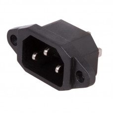 Сетевое гнездо на корпус ('папа' контакт) REXANT