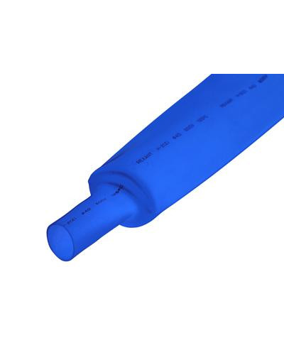 Трубка термоусаживаемая ТУТ нг 35,0/17,5мм, синяя, упаковка 10 шт. по 1м REXANT