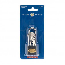 Замок навесной серия Чугун 32мм длинная дужка ЧЕТЫРЕ СЕЗОНА