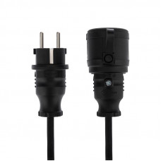 Удлинитель-шнур на рамке КГ 3х1,5, 10м, морозостойкий, с/з, 16А, 3500Вт, IP44 (Сделано в России) REXANT