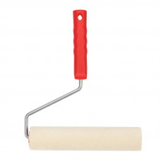 Валик велюр, ворс 5 мм, ширина ролика 240 мм, Ø 42 мм, бюгель 8 мм серия «Мастер» REXANT