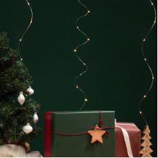 Гирлянда Светодиодный дождь из росы 3х3 м, теплый белый, USB + пульт управления NEON-NIGHT