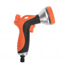 Пистолет-распылитель многофункциональный с прорезиненной ручкой и курком, 7 режимов ЧЕТЫРЕ СЕЗОНА