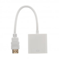 Переходник штекер HDMI - гнездо VGA, провод REXANT