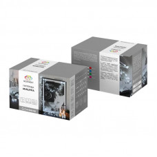 Гирлянда Мишура LED 3 м прозрачный ПВХ, 288 диодов, цвет белый