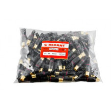 TV-разъем штекер без пайки черный REXANT