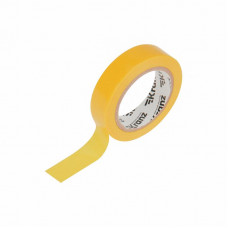 Изолента ПВХ 0,13х15мм, 10м, желтая KRANZ