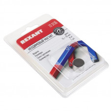 Неодимовый магнит диск 15х10мм, сцепление 8кг (1 шт/уп) REXANT