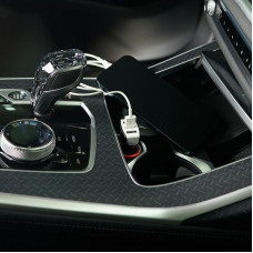 Зарядное устройство в прикуриватель REXANT 3 x USB, 1000mA, черное