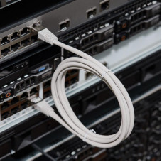 Шнур коммутационный, патч-корд F/UTP RJ45-RJ45, CAT 5e, LSZH серый, 1,5м REXANT