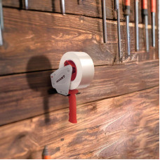 Держатель для диспенсера скотча, настенный, черный REXANT