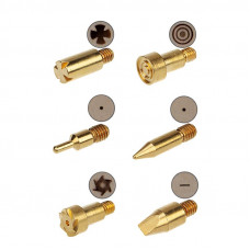 Выжигатель (набор паяльник - выжигатель), пирограф, 30Вт, 230В, 7 насадок + подставка + кисточка + краски, блистер REXANT