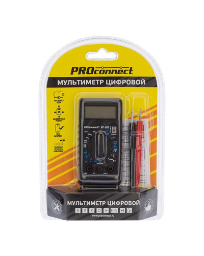 Портативный мультиметр М-182 (DT-182) PROconnect