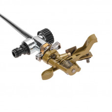 Разбрызгиватель латунный, импульсный, с регулировкой угла горизонта распыления до16м ЧЕТЫРЕ СЕЗОНА