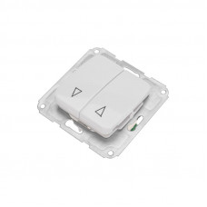 DEA Выключатель для жалюзи 2кл с/у 10А мех. Бел KRANZ