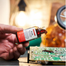 Флюс для пайки, Ф-61А (пайка алюминия), 30мл, флакон, блистер REXANT